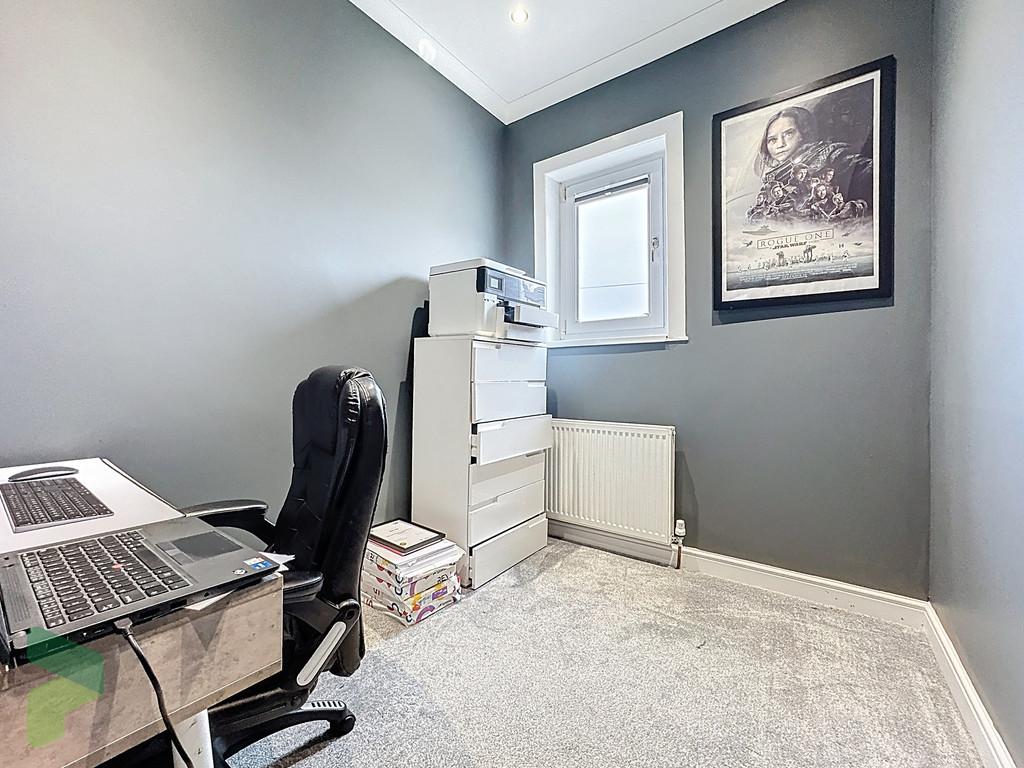 Bedroom 3 currently home office