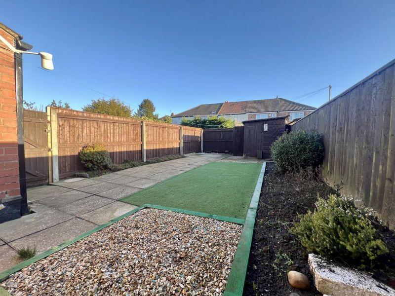 Rear garden