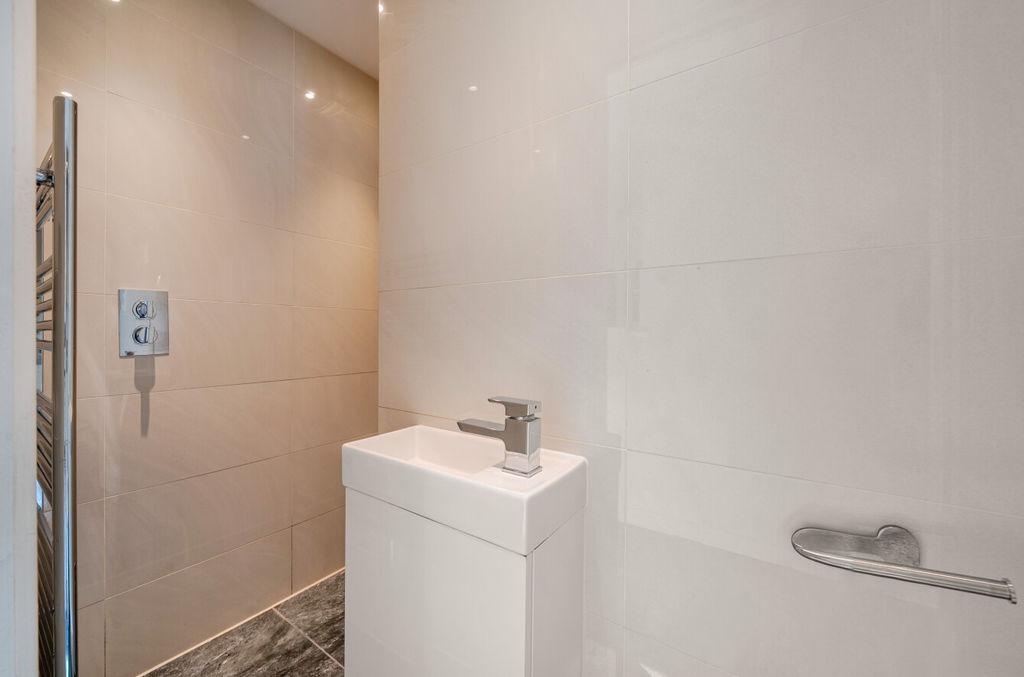 Ground floor shower