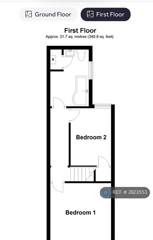 Upstairs Floor Plan