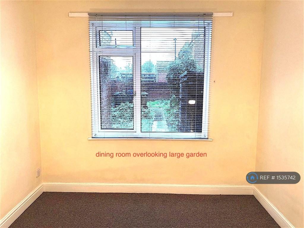 Dining Room View Of Back Garden