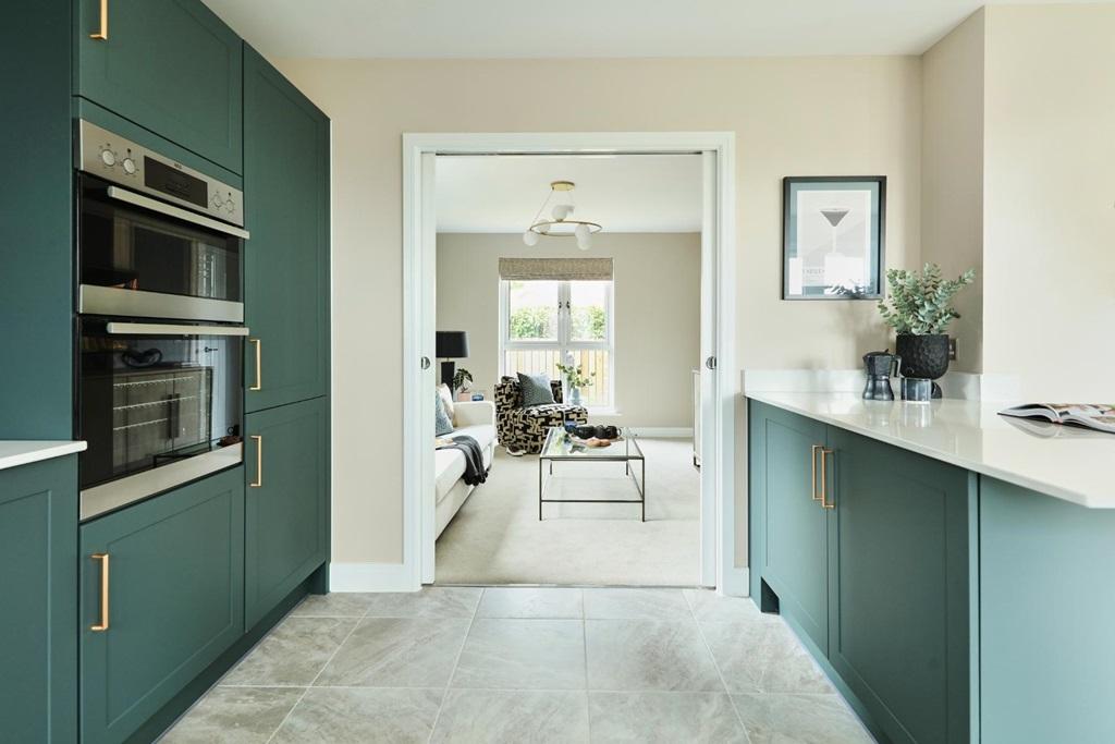Slide open the double doors for even more of an...