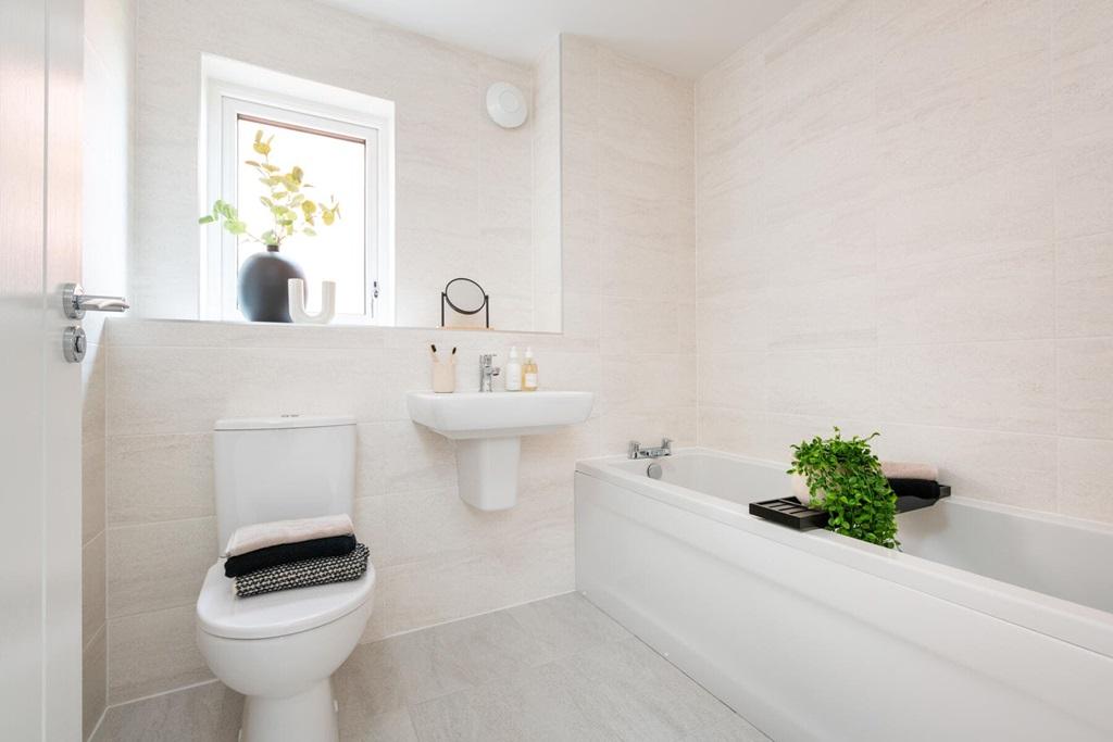 Energy-efficient family bathroom
