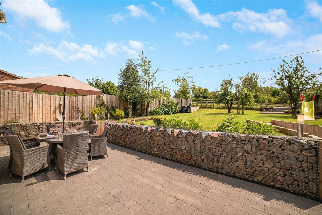 Rear patio