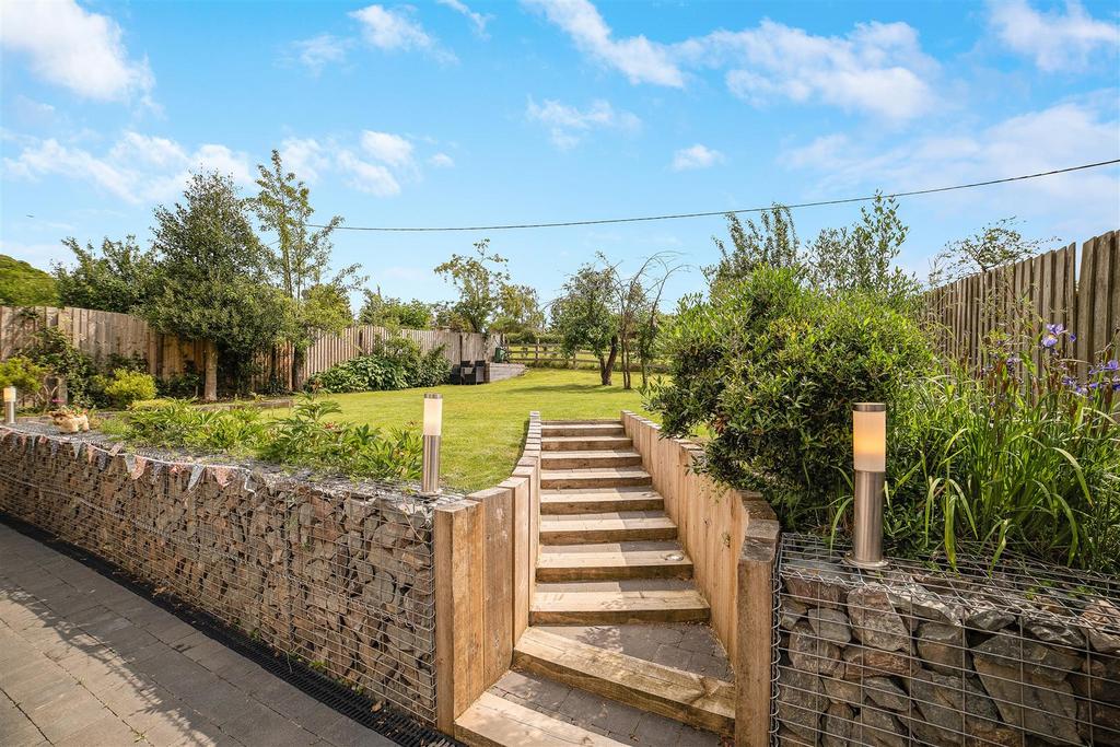 Rear patio