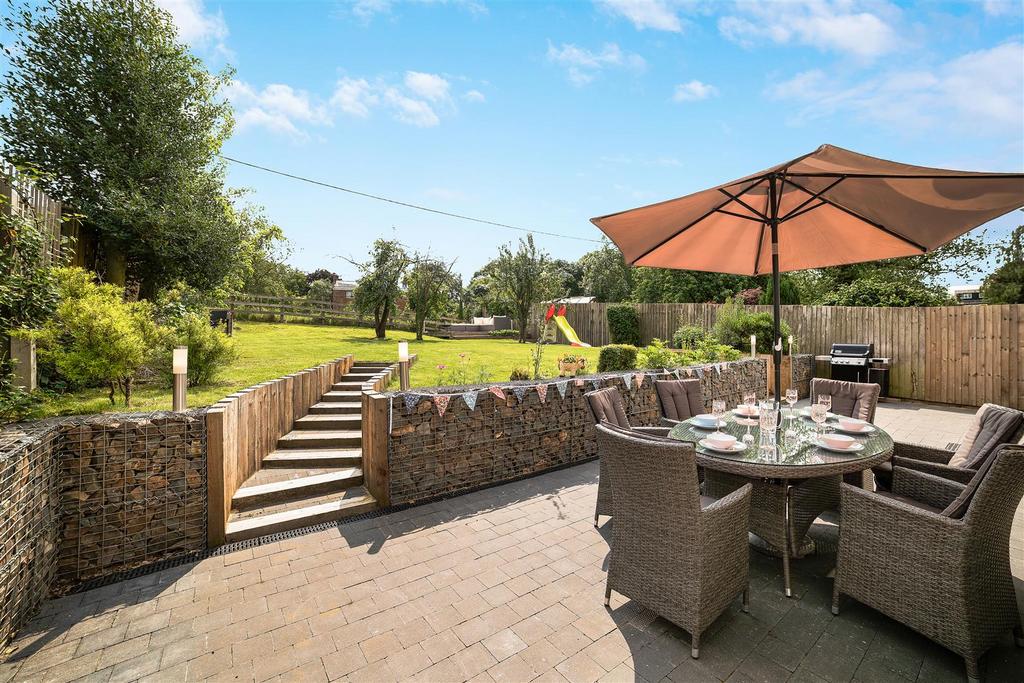 Rear patio