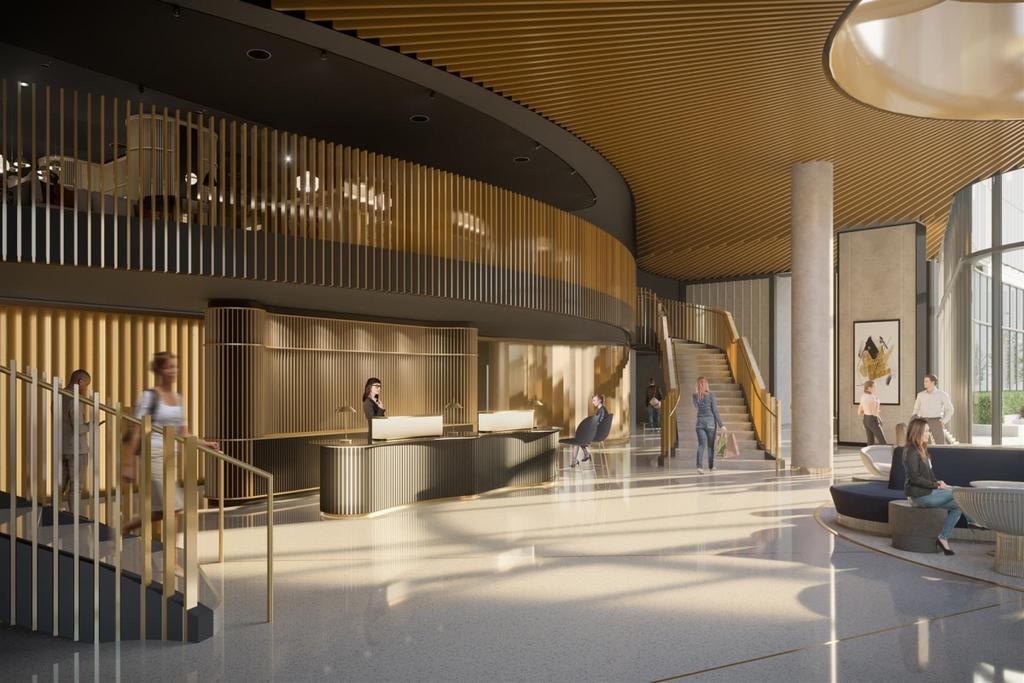Lobby To Reception ...