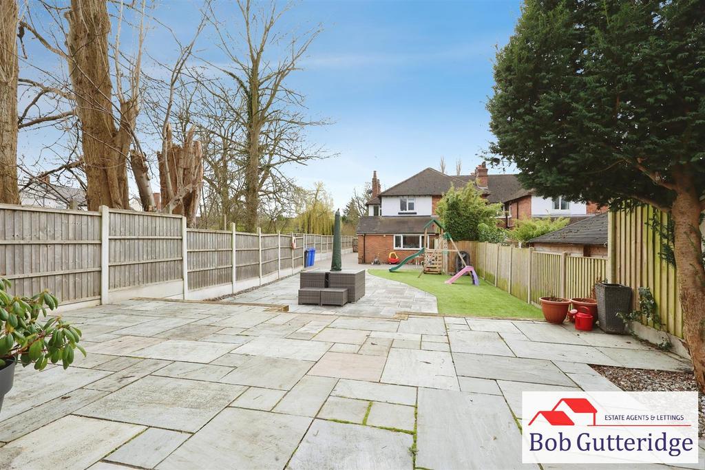 Enclosed rear garden