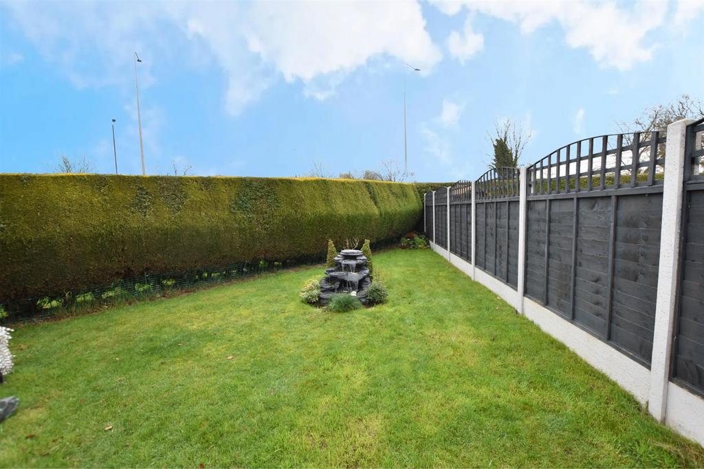 Rear garden
