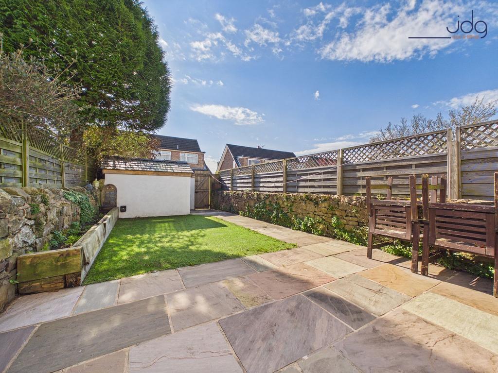 South-west facing garden that captures...