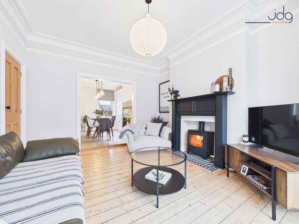 Cosy Lounge with Wood Burning Stove
