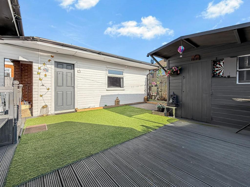 Rear garden