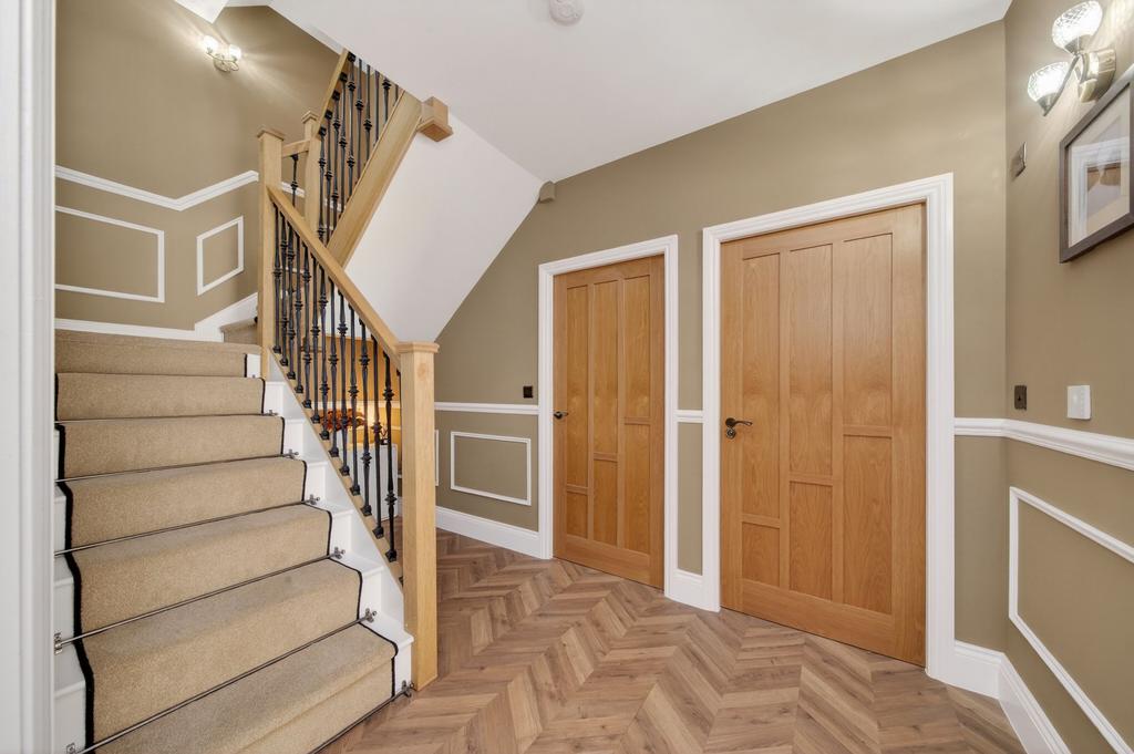 Lower hallway