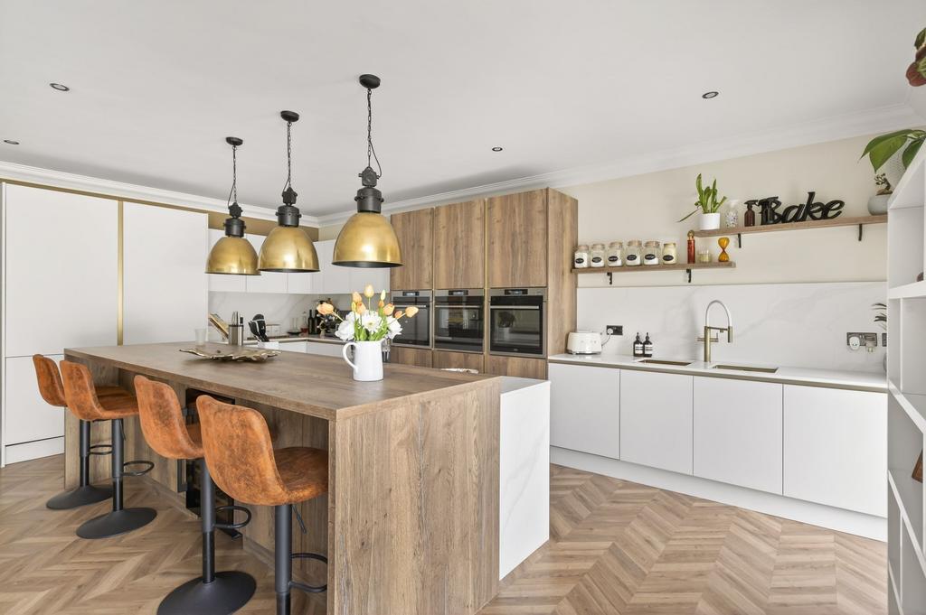 Dining living kitchen