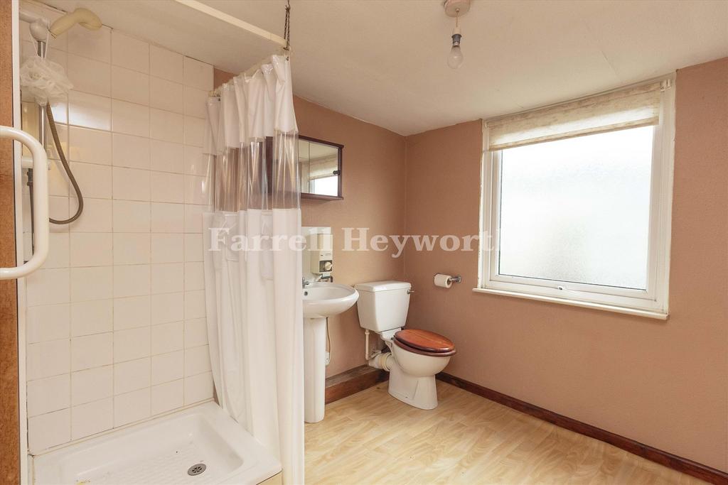 Second floor shower