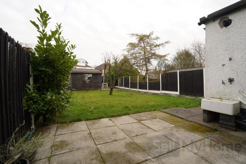 Rear garden