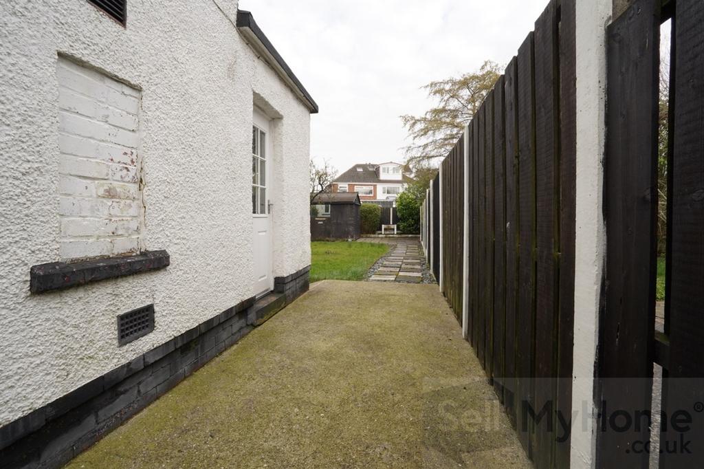 Rear garden