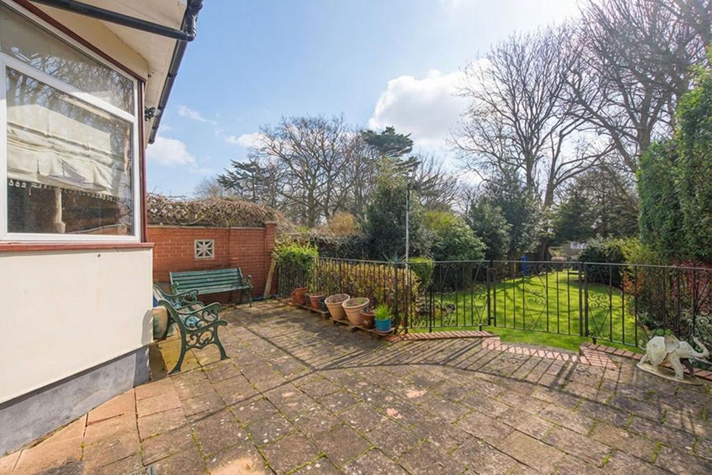Patio view, garden
