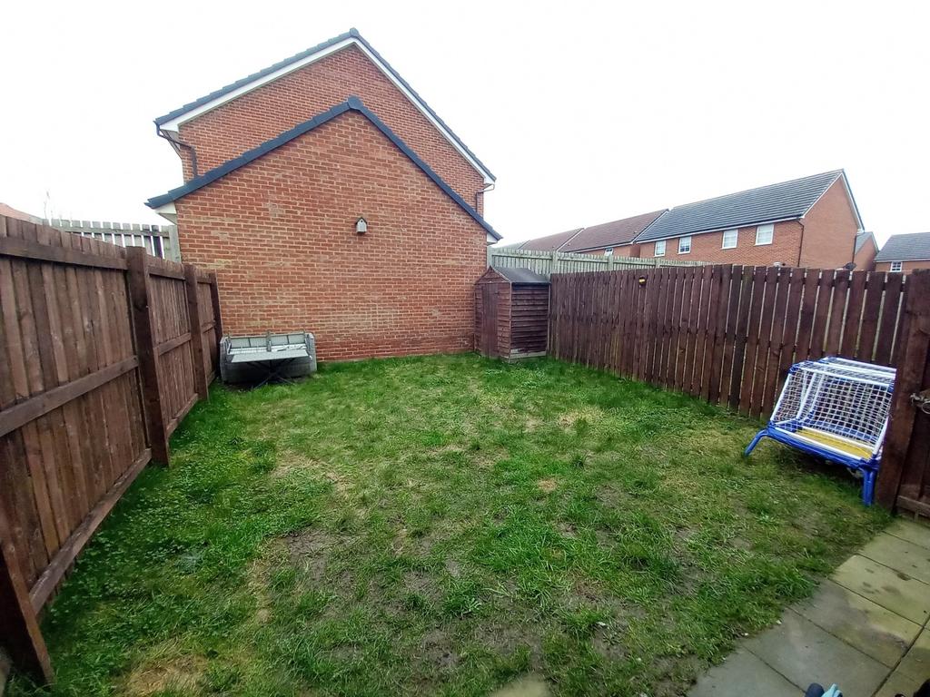 Rear garden