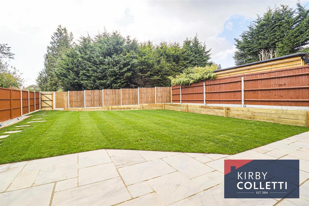 Rear garden