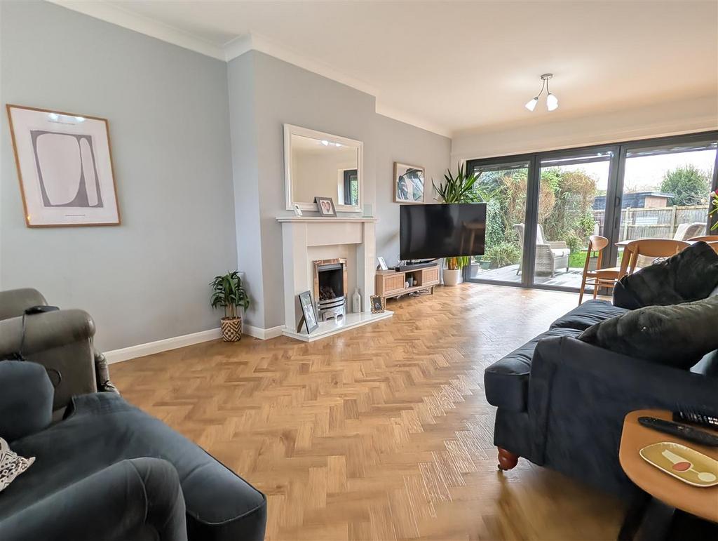Lounge with dining area