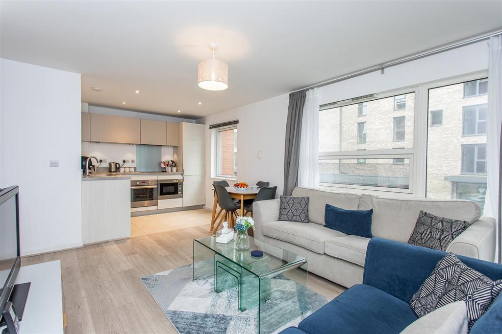 Reception to kitchen