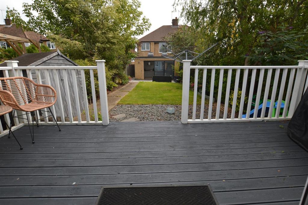 Rear garden