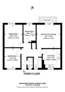 3 bedroom flat for sale, Wood Vale, London, SE23