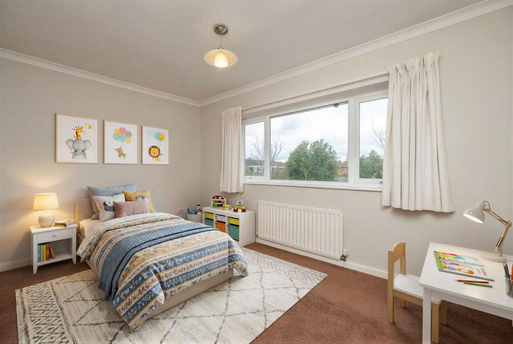 Virtual furniture added to image