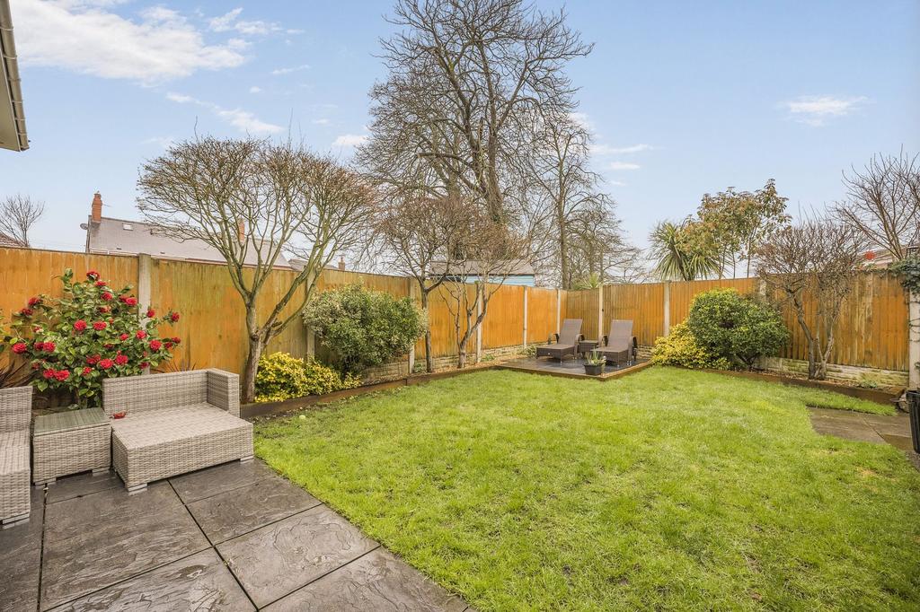 Rear garden