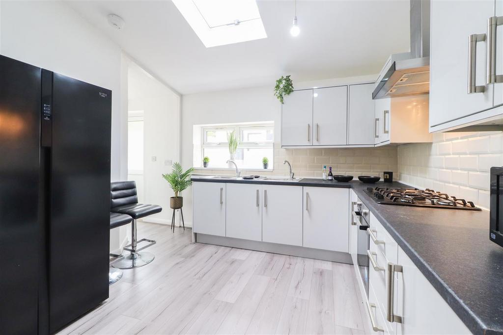 Bright, modern kitchen with plenty of storage, ...