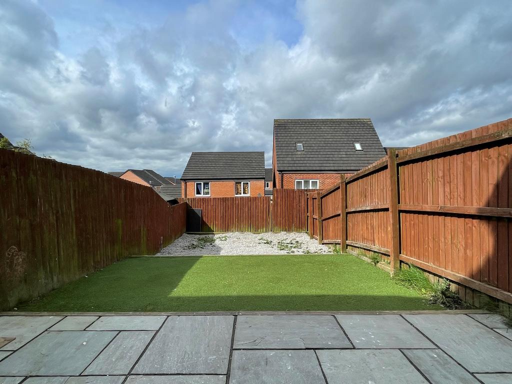 Rear garden