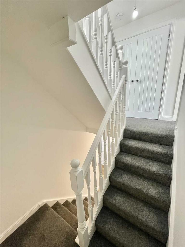 Stairs to first