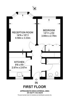 1 bedroom flat for sale, Morden Hall Road, Morden, Surrey, SM4