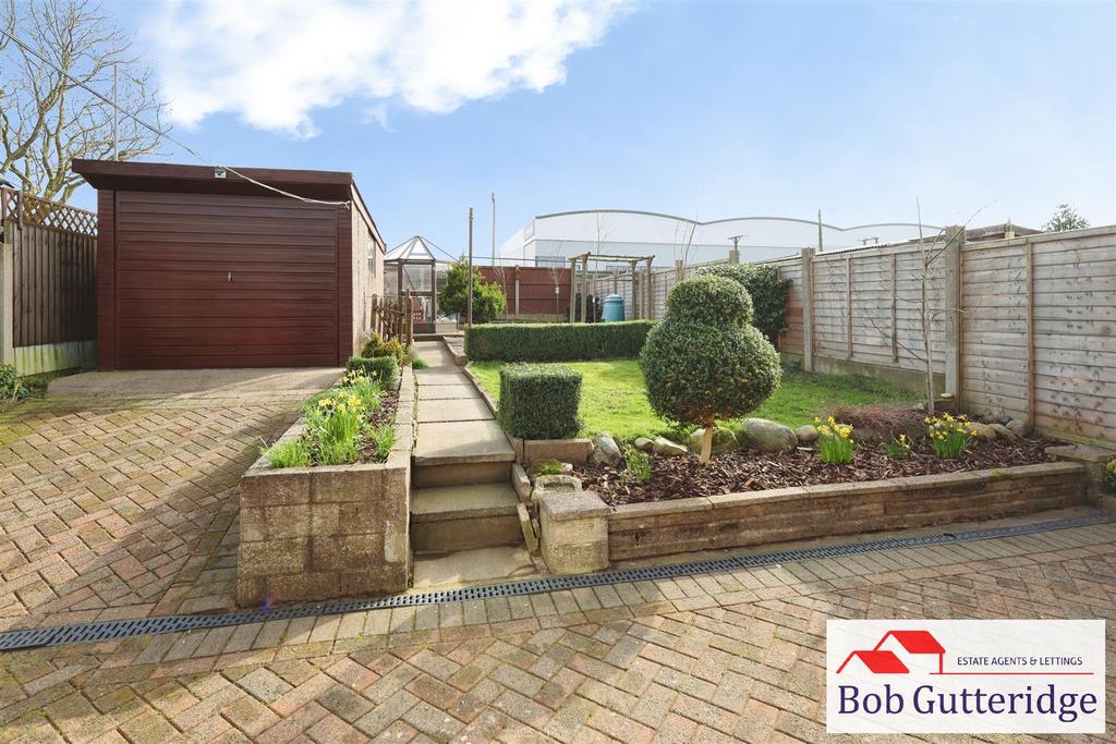 Enclosed rear garden