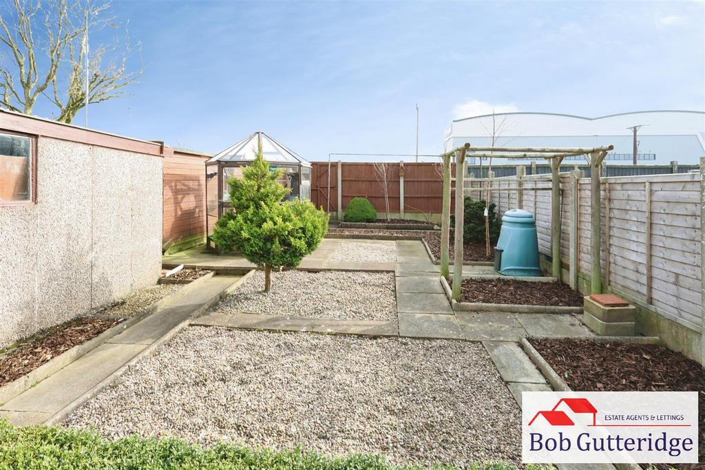 Enclosed rear garden