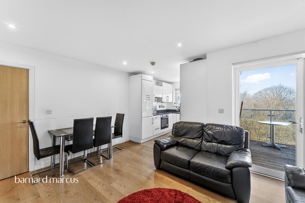 Open-plan living area