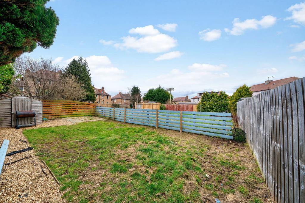 Rear garden