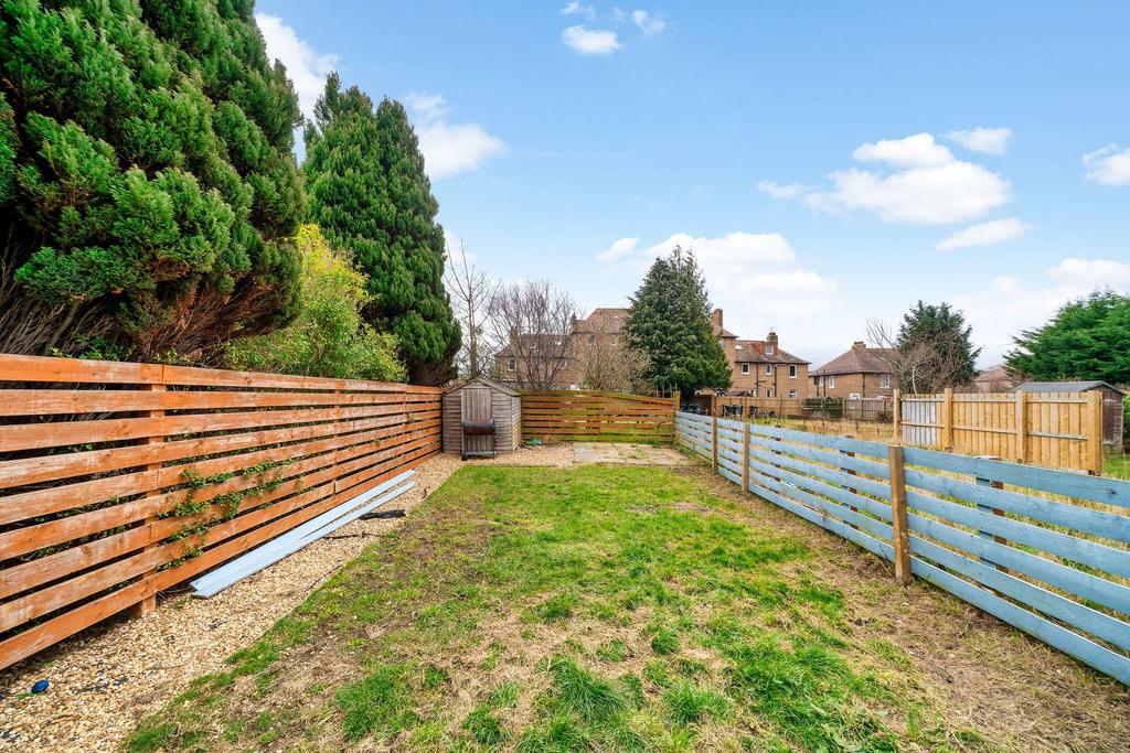Rear garden