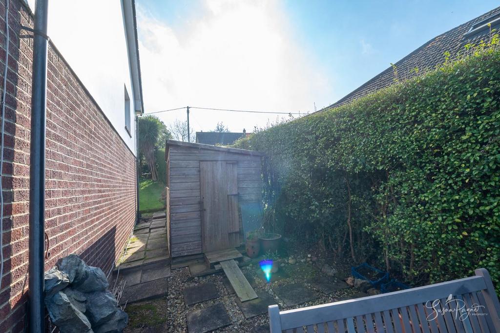 Side Path and Shed