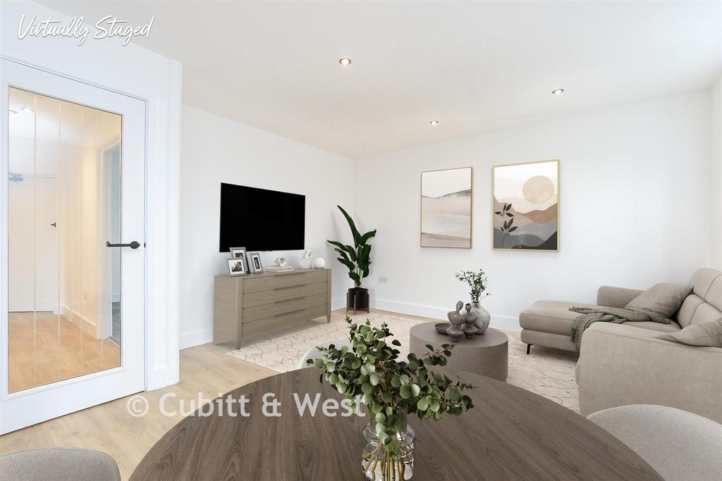 Staged Lounge Kitchen Diner