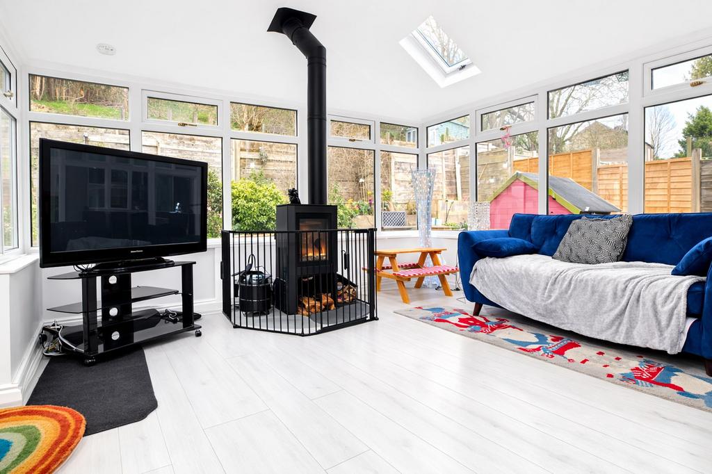Orangery with Log Burner
