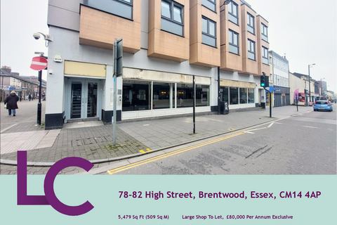 Restaurant to rent, 78-82 High St Brentwood CM14 4AP