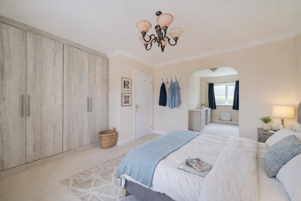 Virtually Staged Bed 1