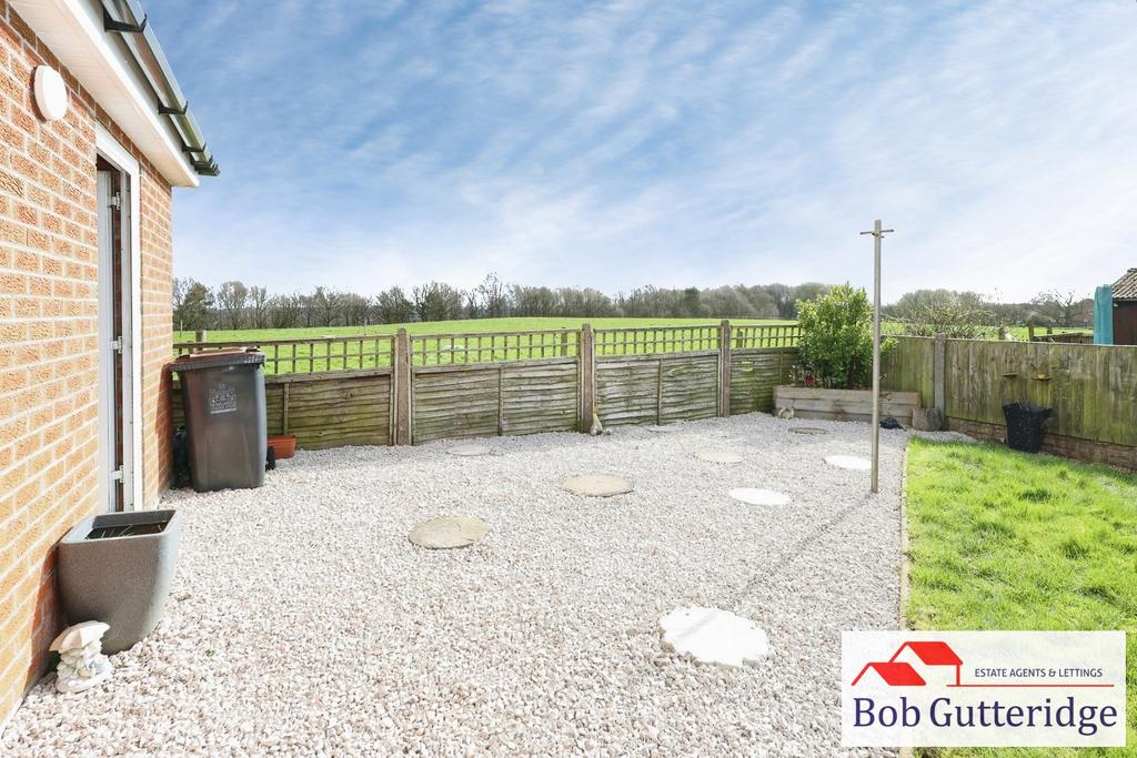 Enclosed rear garden