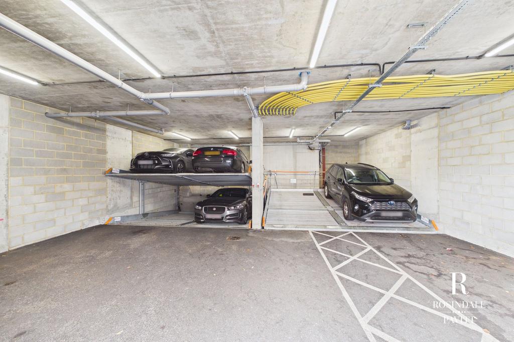 Secure parking space
