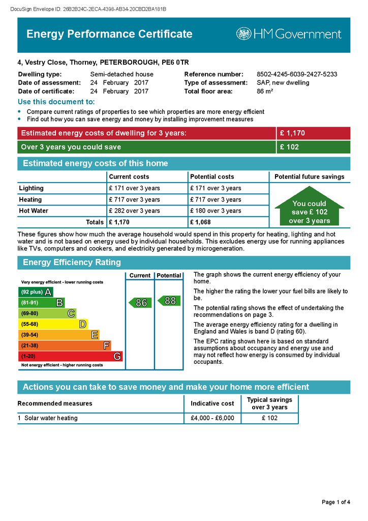Energy Performance Certificate