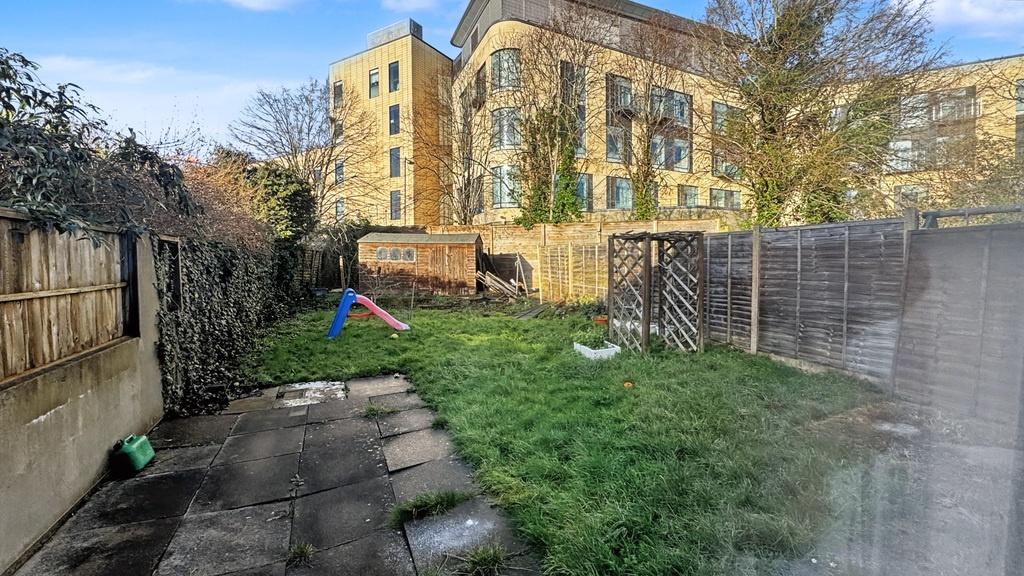Private rear garden with lawn and patio...