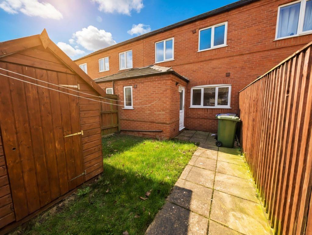 Rear garden