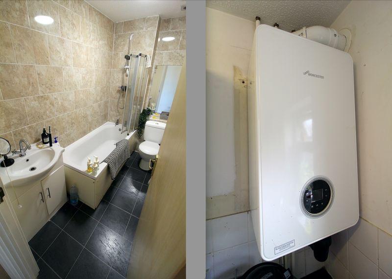 Bathroom and Boiler